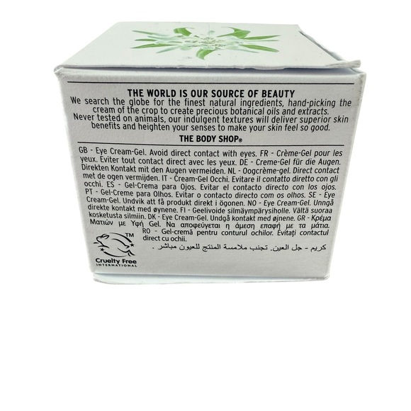 The Body Shop DROPS OF YOUTH Bouncy Eye Mask 3 Plant Stem Cells 0.6 oz NIB Vegan - Picture 10 of 12